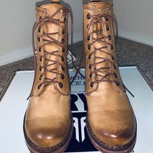 NEW Frye Veronica Combat Boots